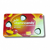 Леденцы "JAKE Vitamincandy" Манго 1/12