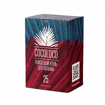 Уголь Cocoloco 72шт/25мм - 20кг/кор.