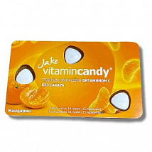 Леденцы "JAKE Vitamincandy" Мандарин 1/12